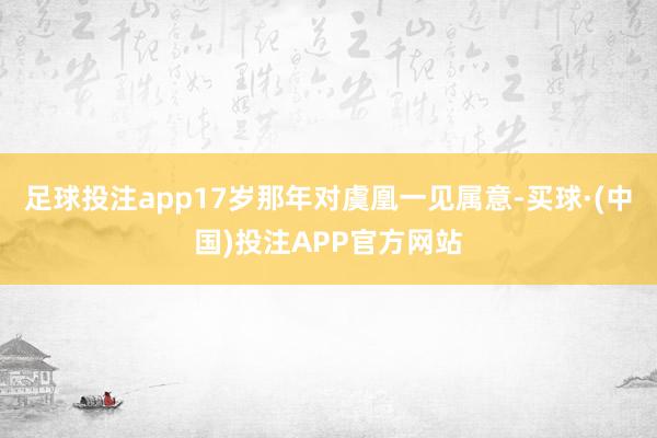 足球投注app17岁那年对虞凰一见属意-买球·(中国)投注APP官方网站
