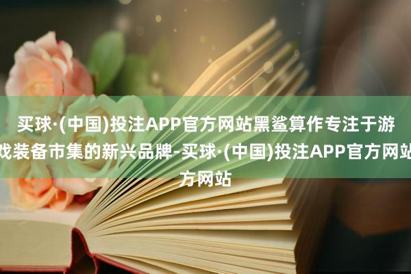 买球·(中国)投注APP官方网站黑鲨算作专注于游戏装备市集的新兴品牌-买球·(中国)投注APP官方网站